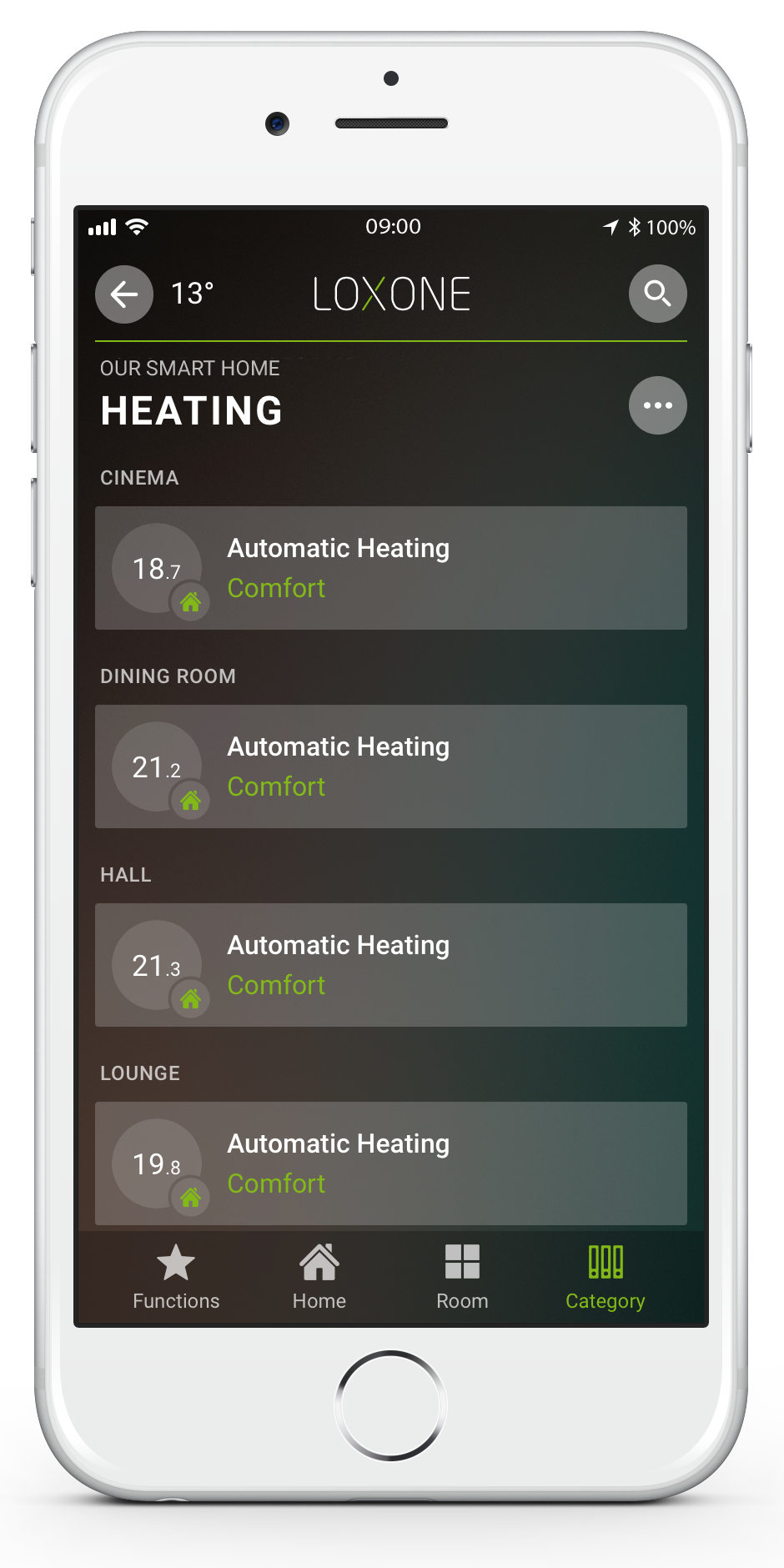 Heating app